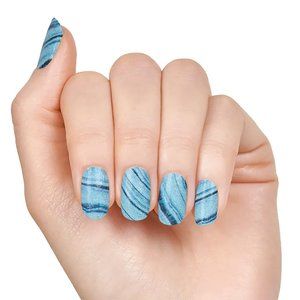Color Street 100% Nail Polish Strips Game of Stones RARE FIND